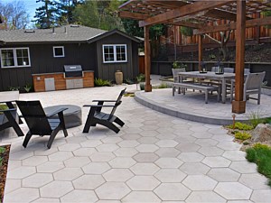 Hexagonal Pavers 9